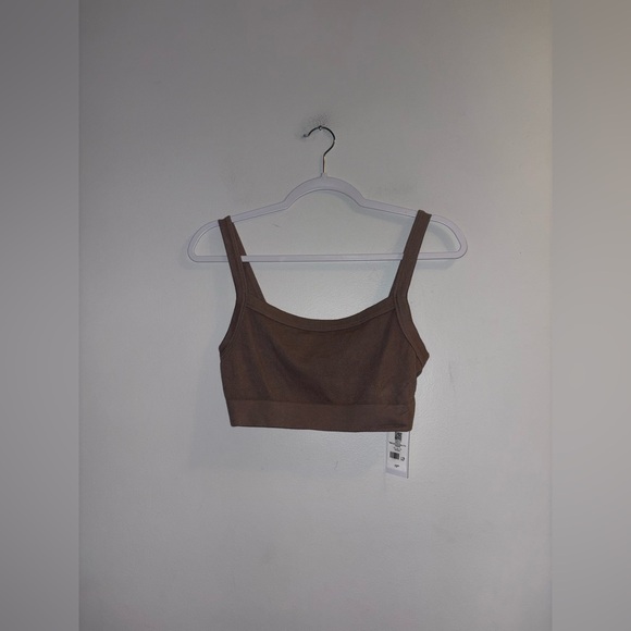 Dynamite — Brown Ribbed Bra (NWT) - Picture 1 of 1